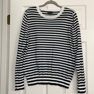 WhoWhatWear XXL thin striped sweater